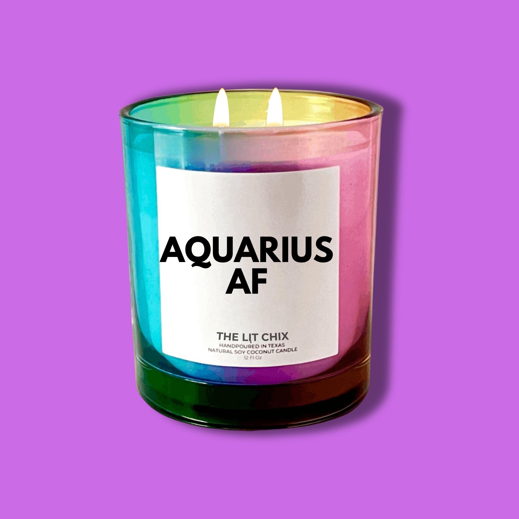 Aquarius AF Candle