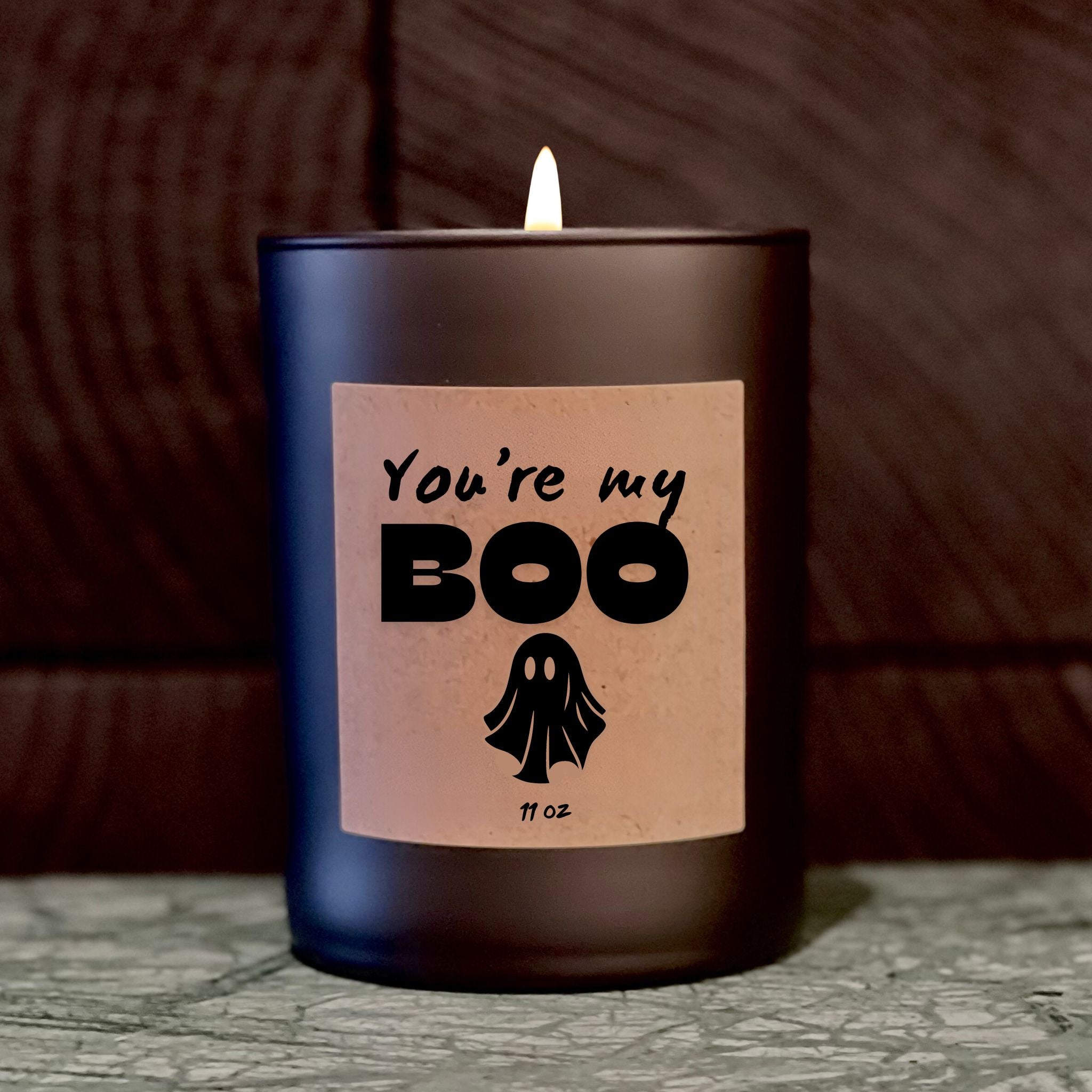 You're My Boo Halloween Candle