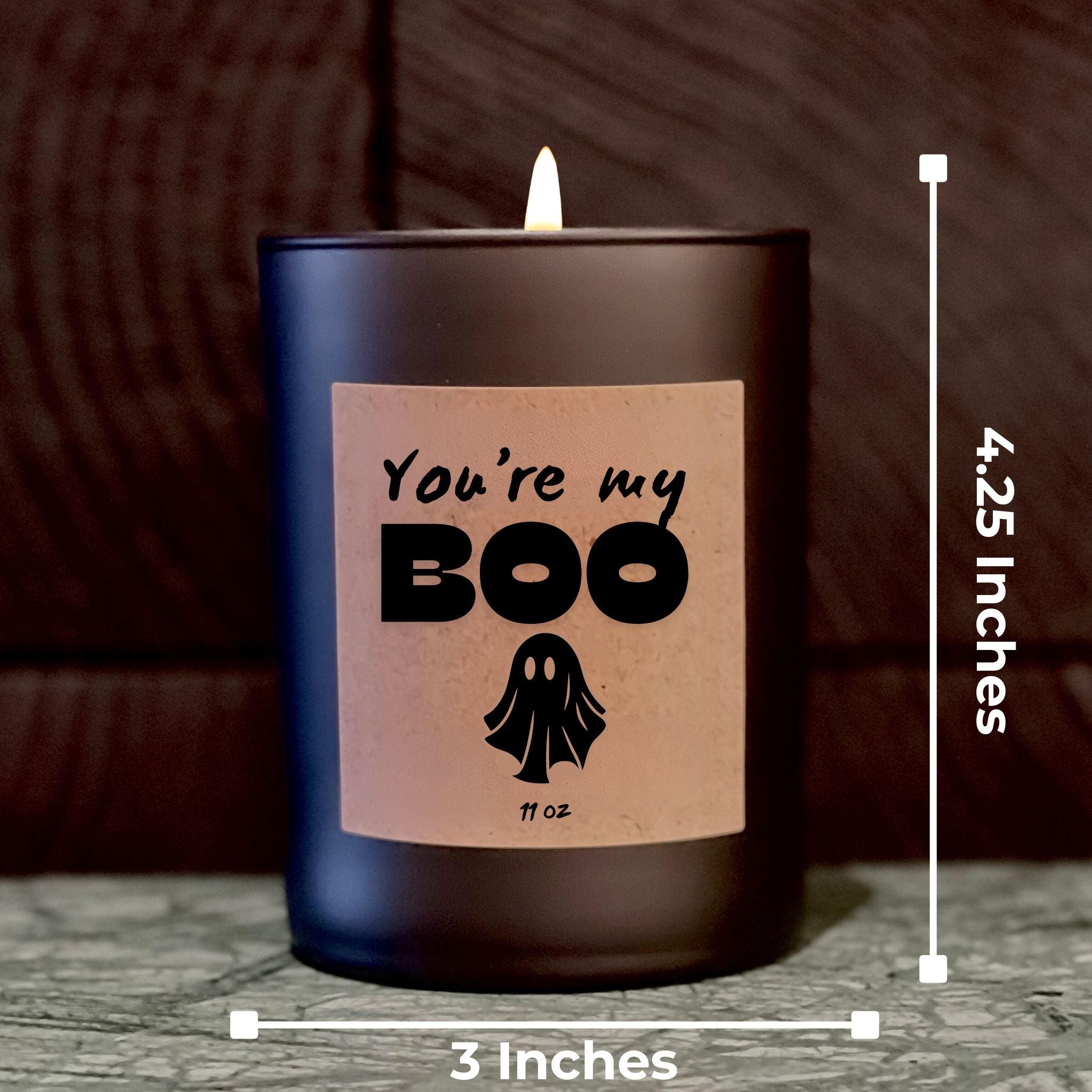 You're My Boo Halloween Candle