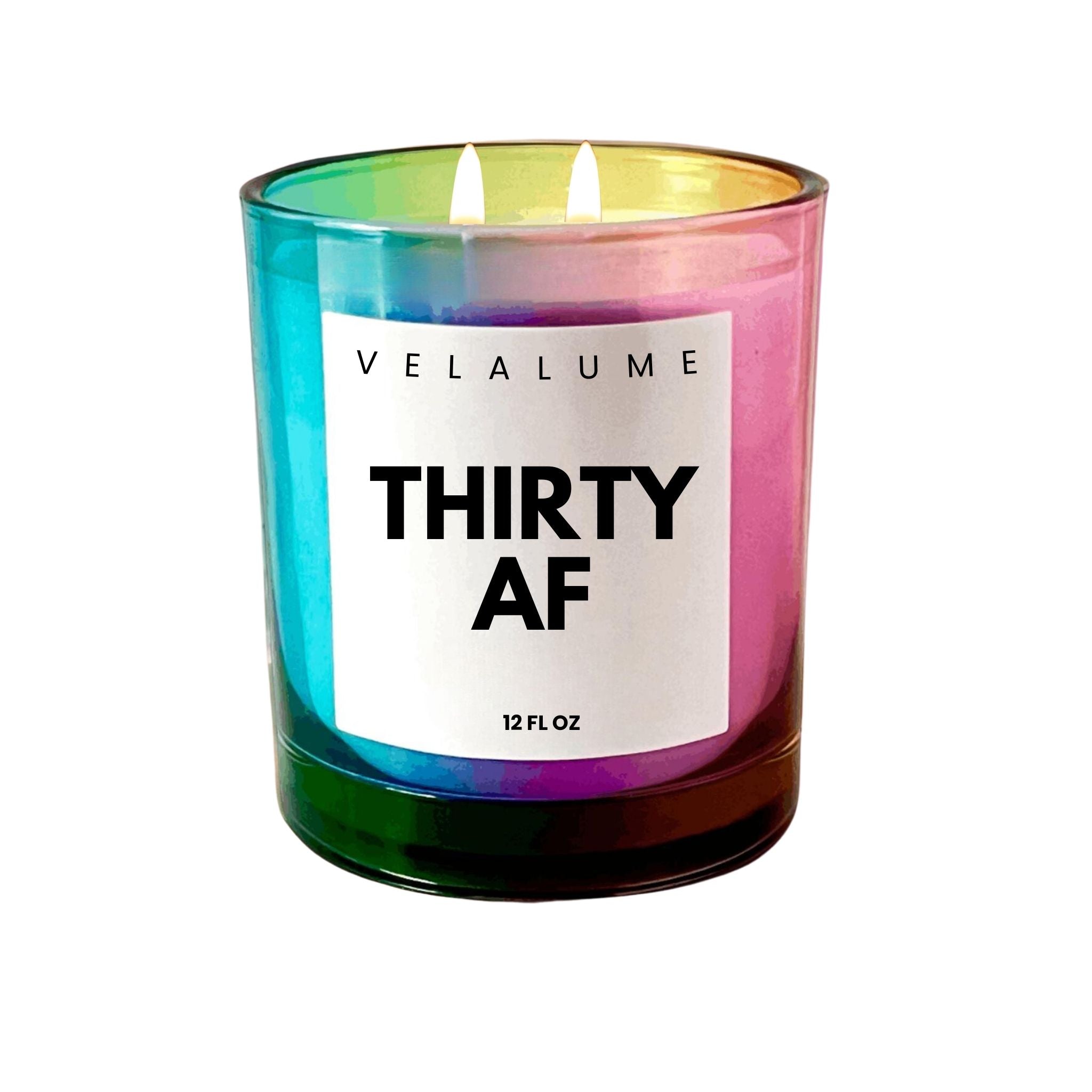 Thirty AF Candle