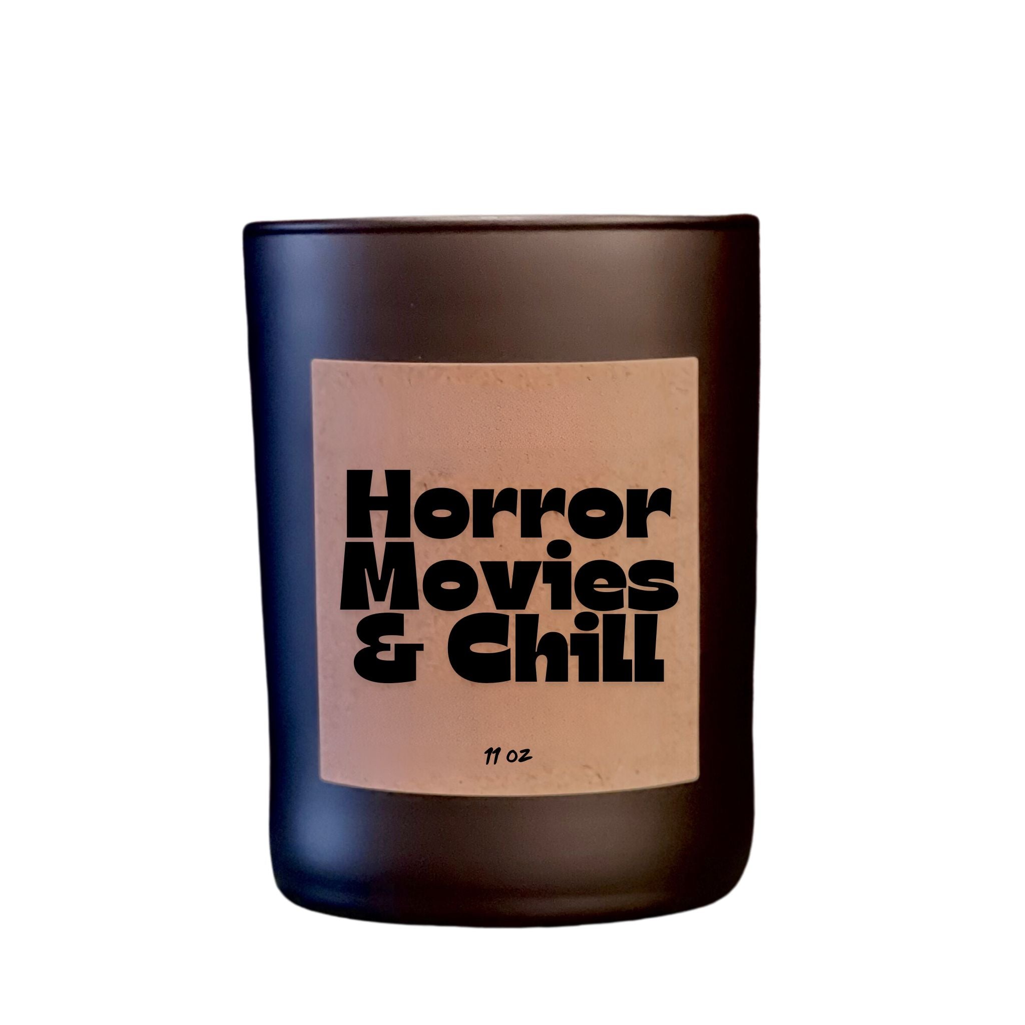 Horror Movies & Chill Halloween Candle