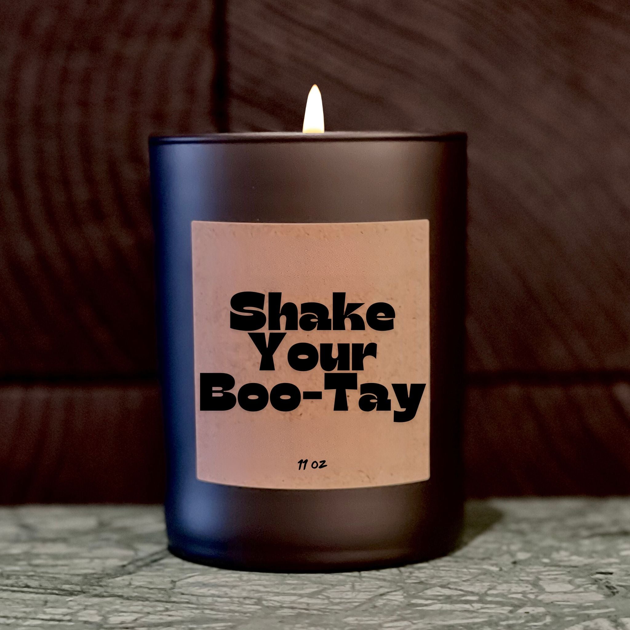 Shake Your Boo-Tay Halloween Candle