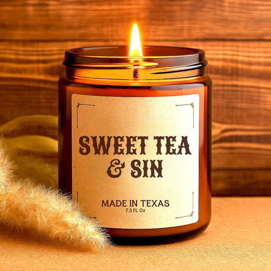 Sweet Tea & Sin – Southern Citrus Candle