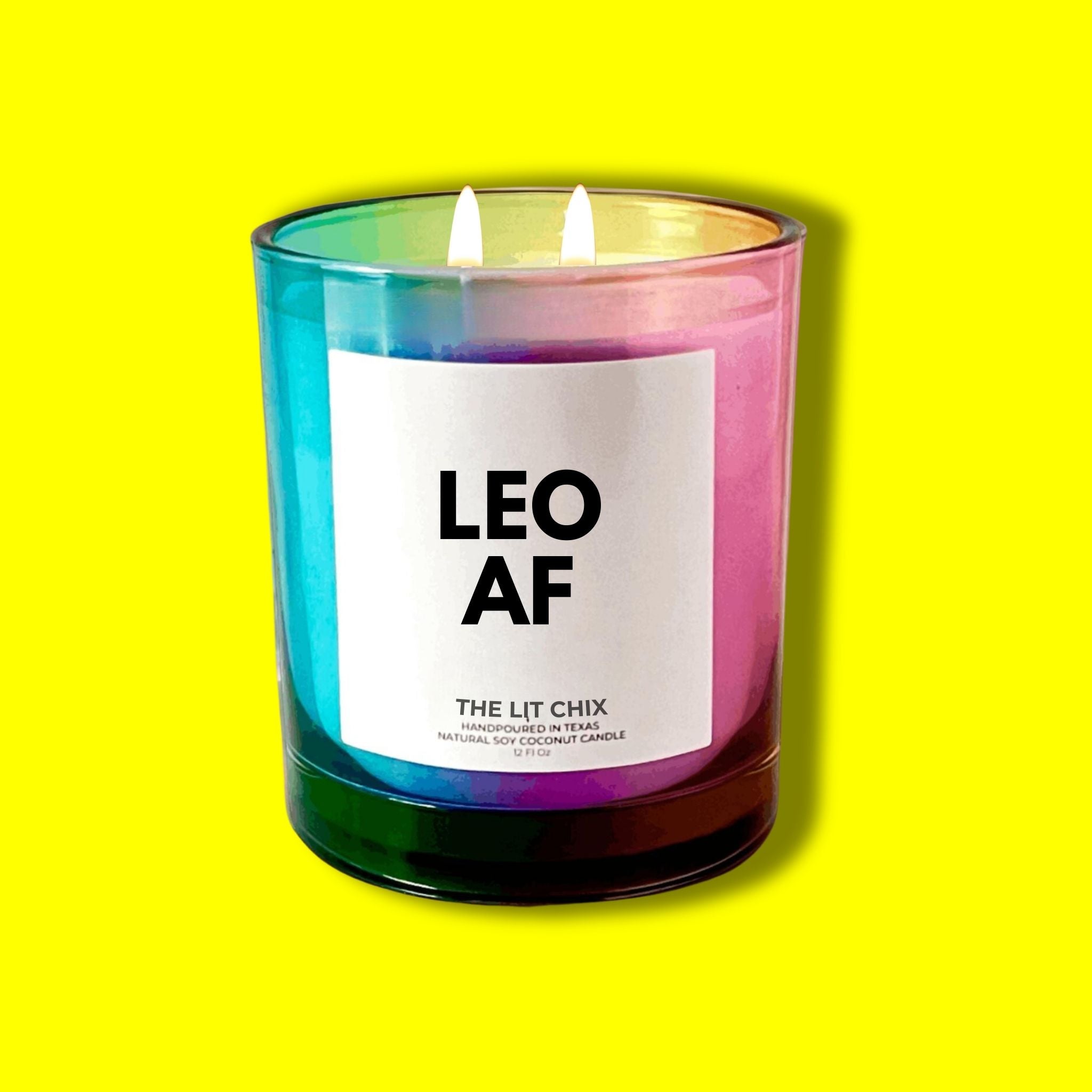 Leo AF Candle