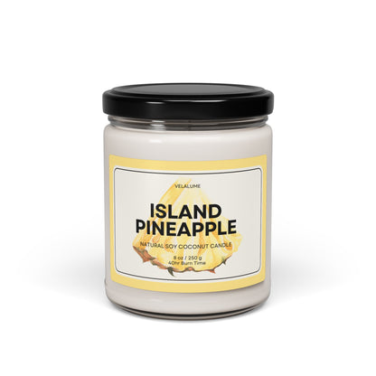 Island Pineapple Soy Coconut Candle