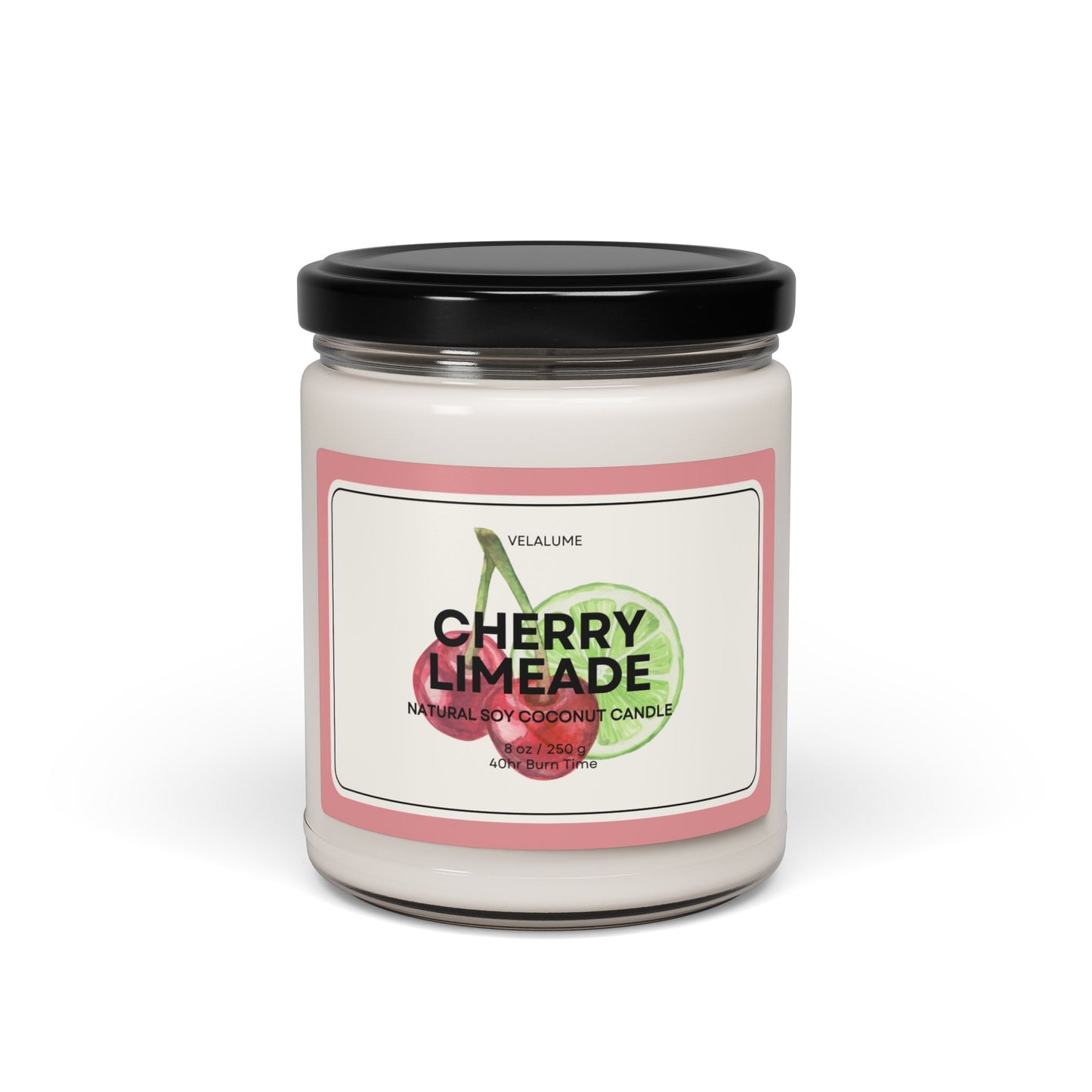 Cherry Limeade Soy Coconut Candle