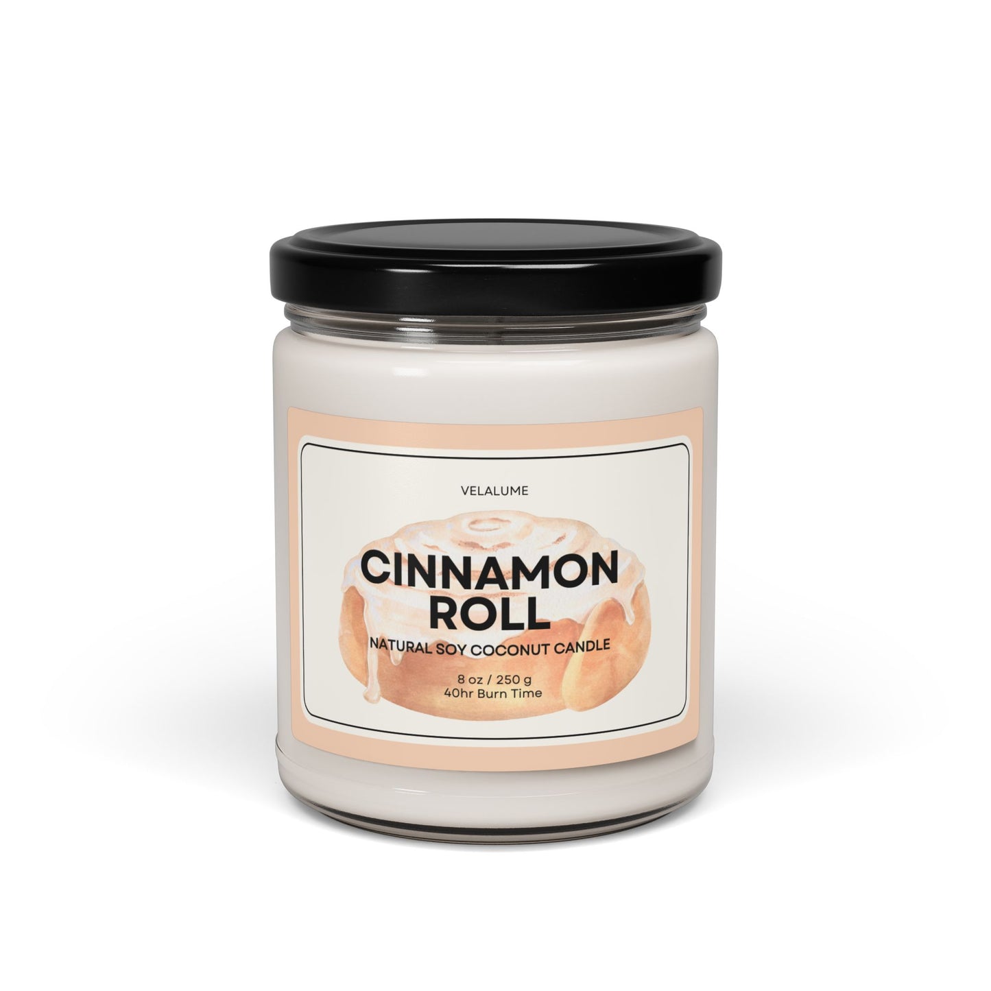 Cinnamon Roll Soy Coconut Candle