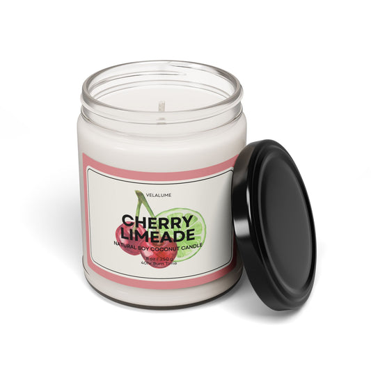 Cherry Limeade Soy Coconut Candle