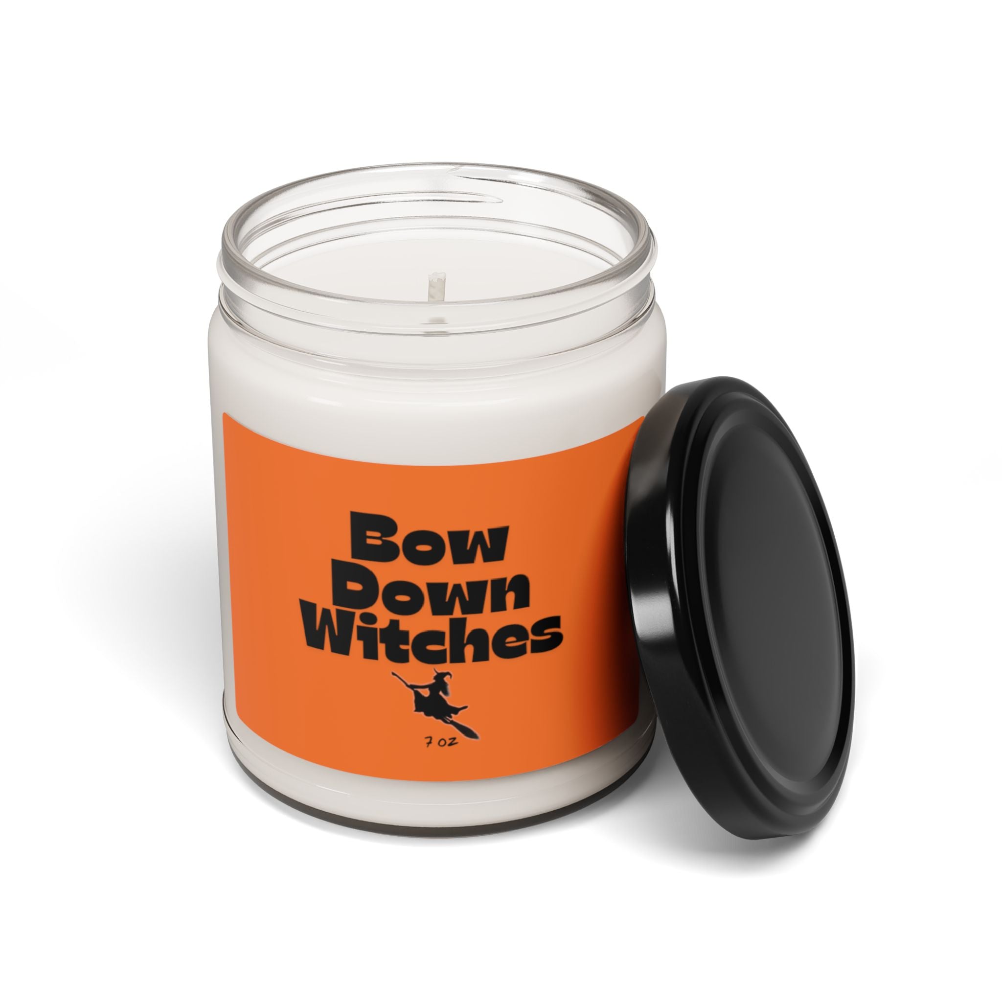 Bow Down Witches Halloween Classic Candle