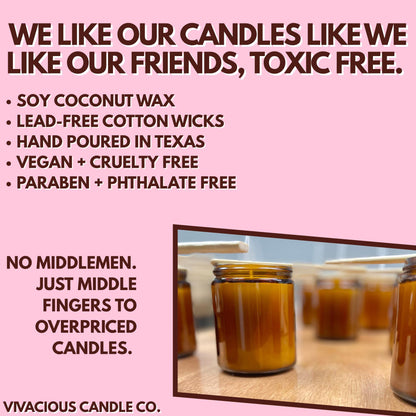 Gemini In This Bitch Candle