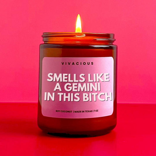Gemini In This Bitch Candle