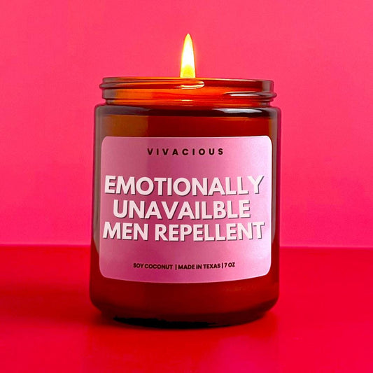 Emotionally Unavailable Men Repellent Candle